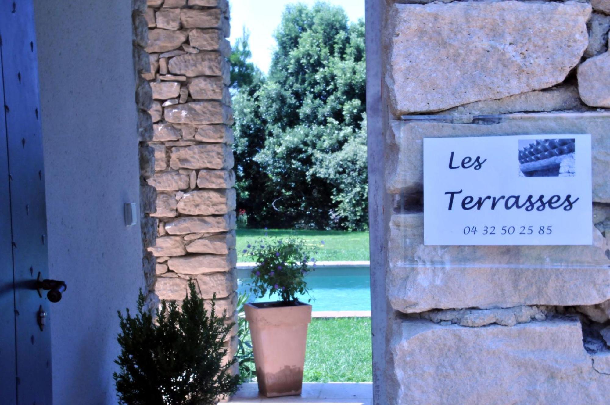Gasthaus Les Terrasses - Gordes Exterior foto